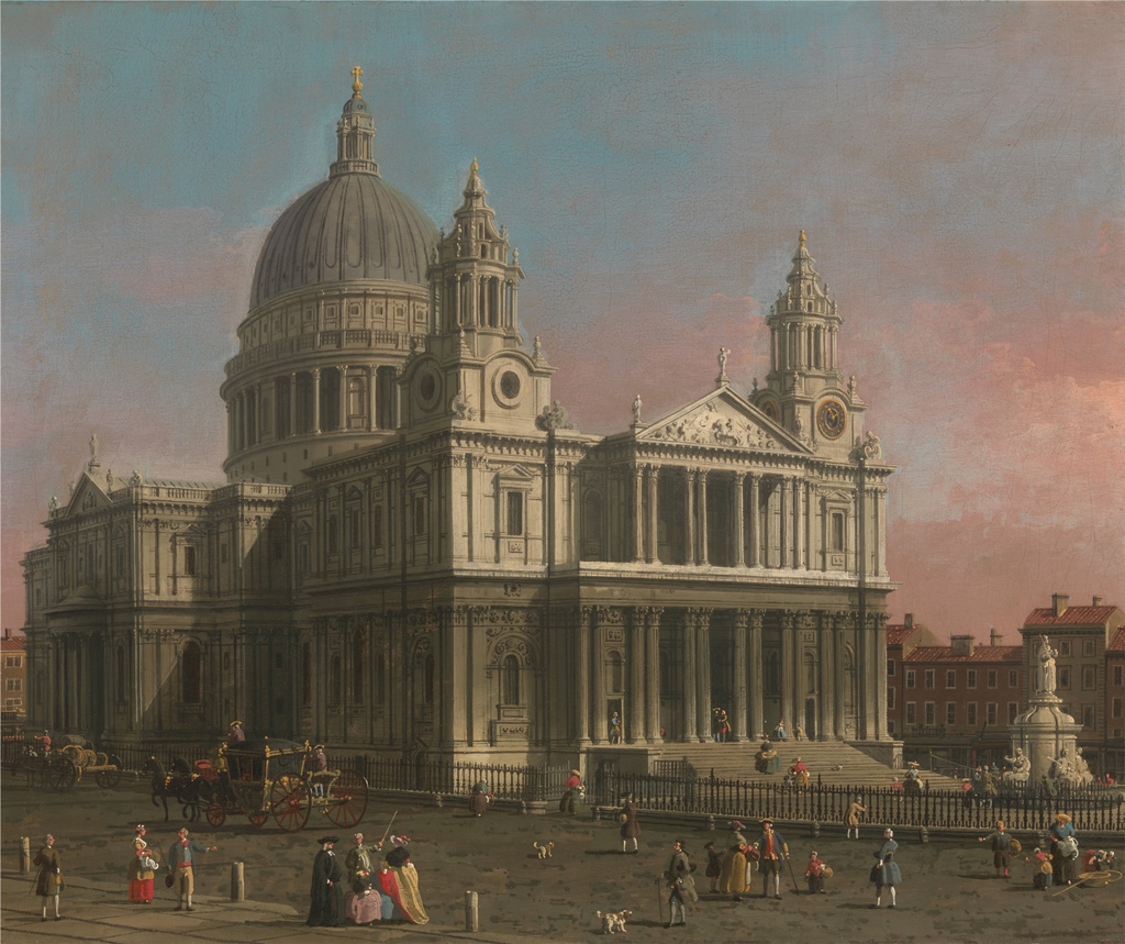 St. Paul's by Canaletto